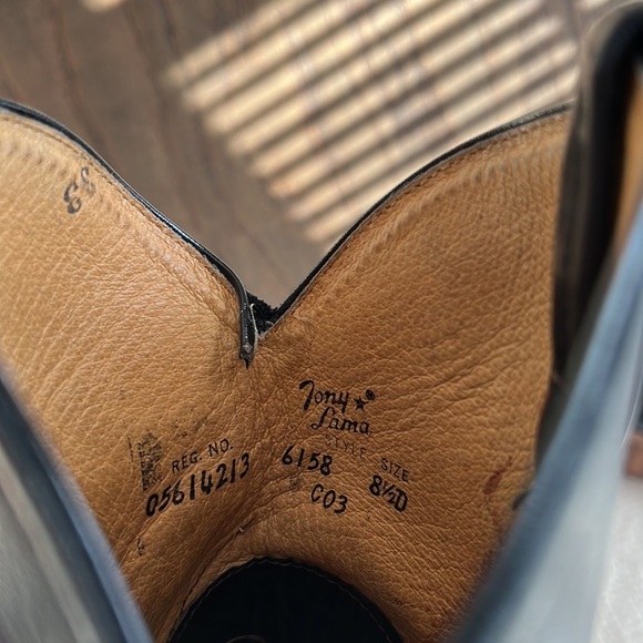 Tony Lama leather boots 8.5D - Picture 10 of 10